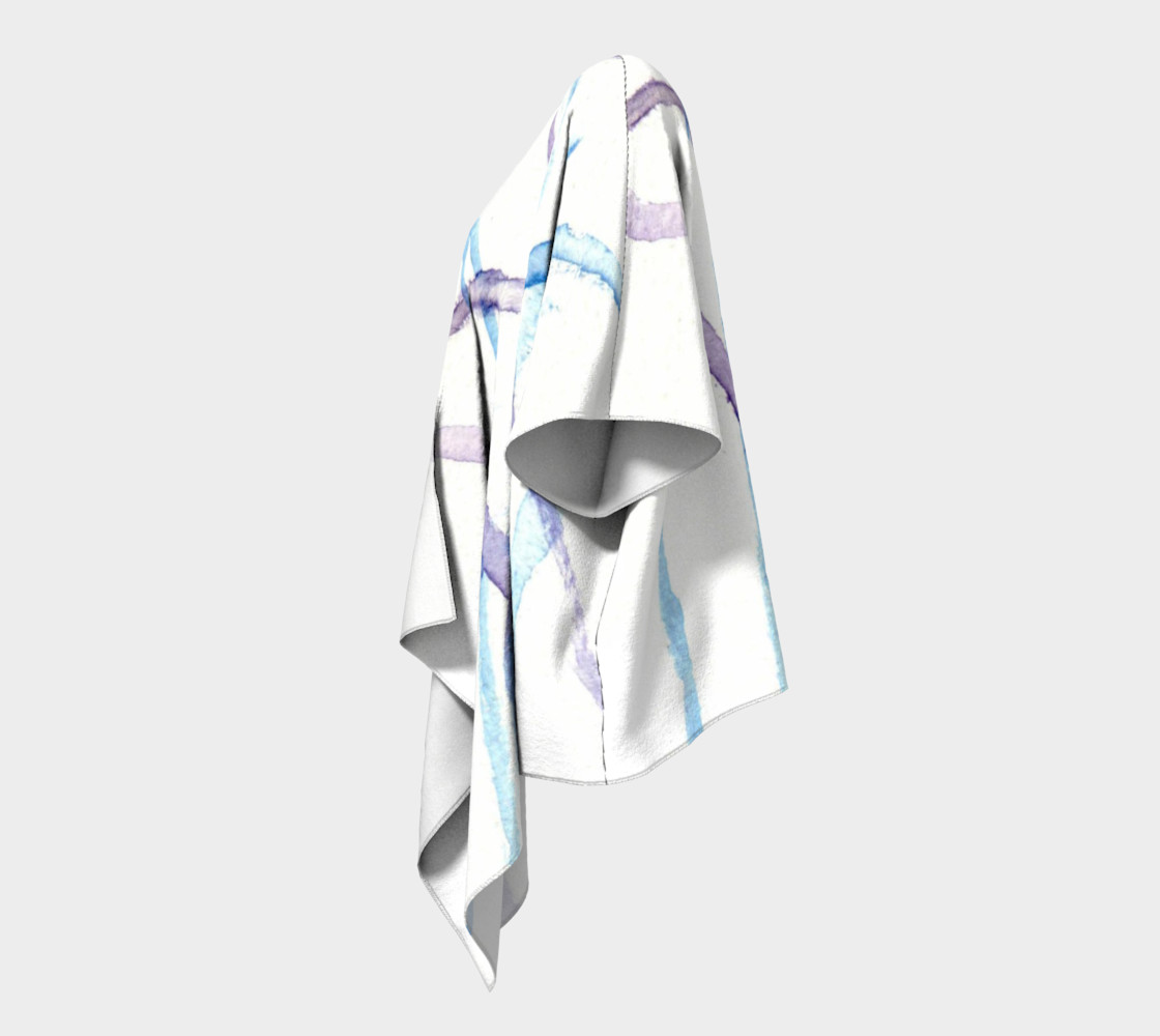 Lines Draped Kimono preview #2