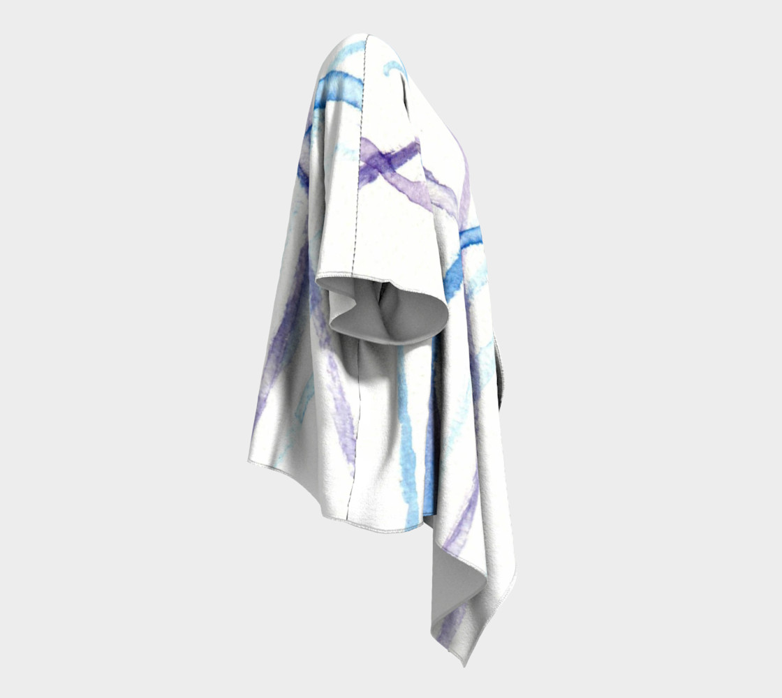 Lines Draped Kimono preview #3