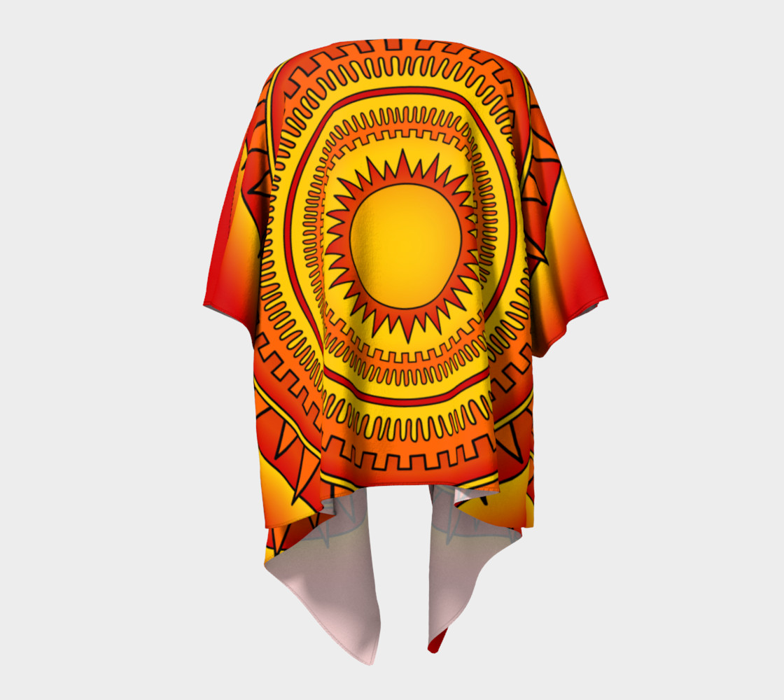 Blazing Hot Geometric Summer Sun preview #4
