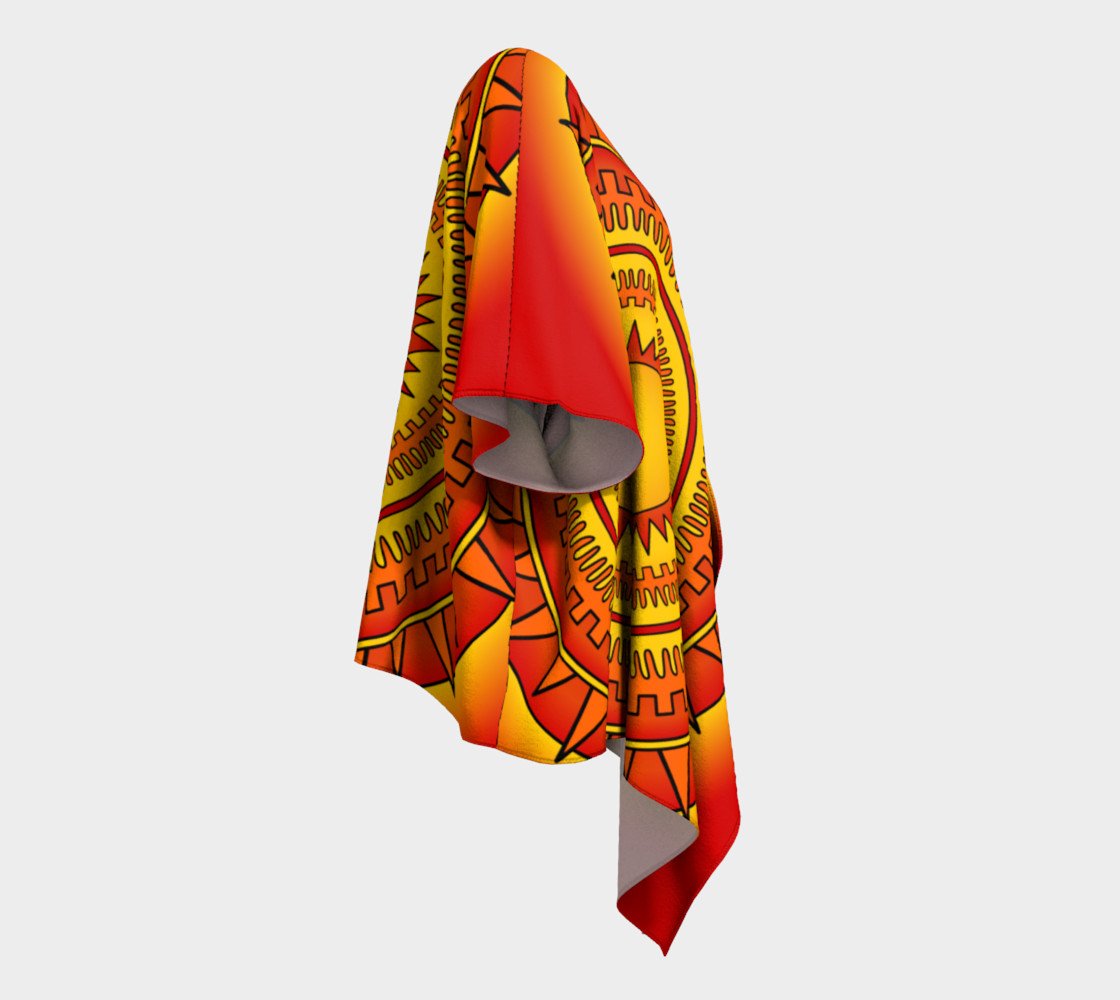 Blazing Hot Geometric Summer Sun preview #3