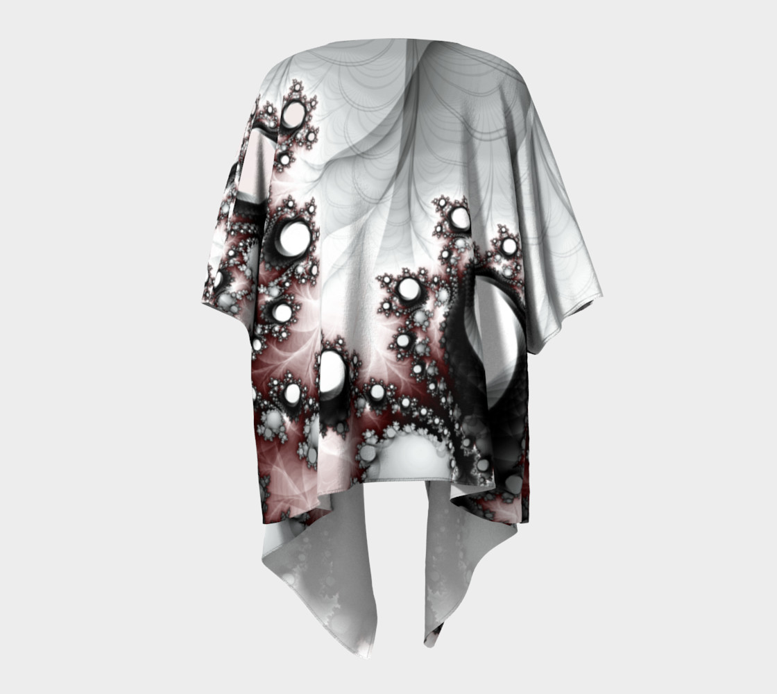 String of Pearls Draped Kimono preview #4