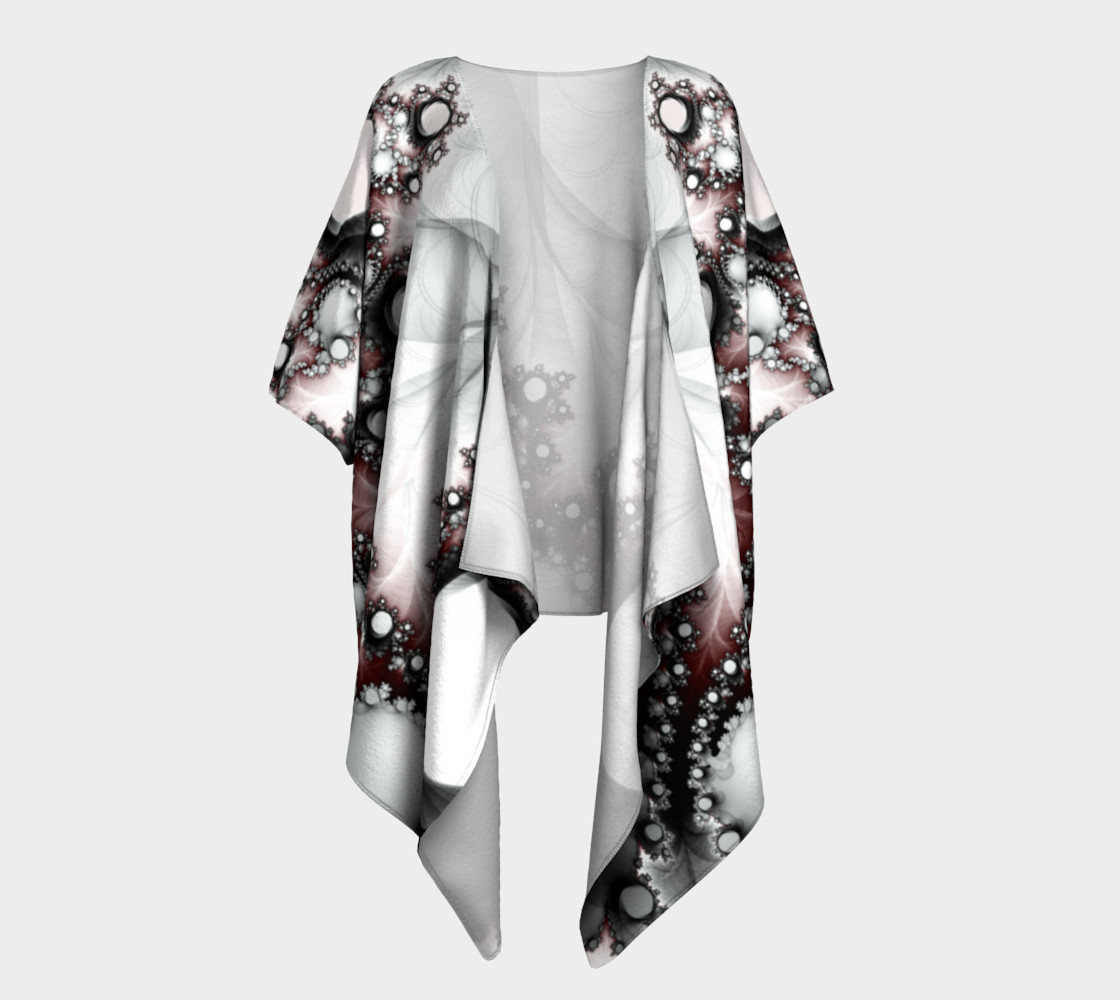 String of Pearls Draped Kimono preview #1