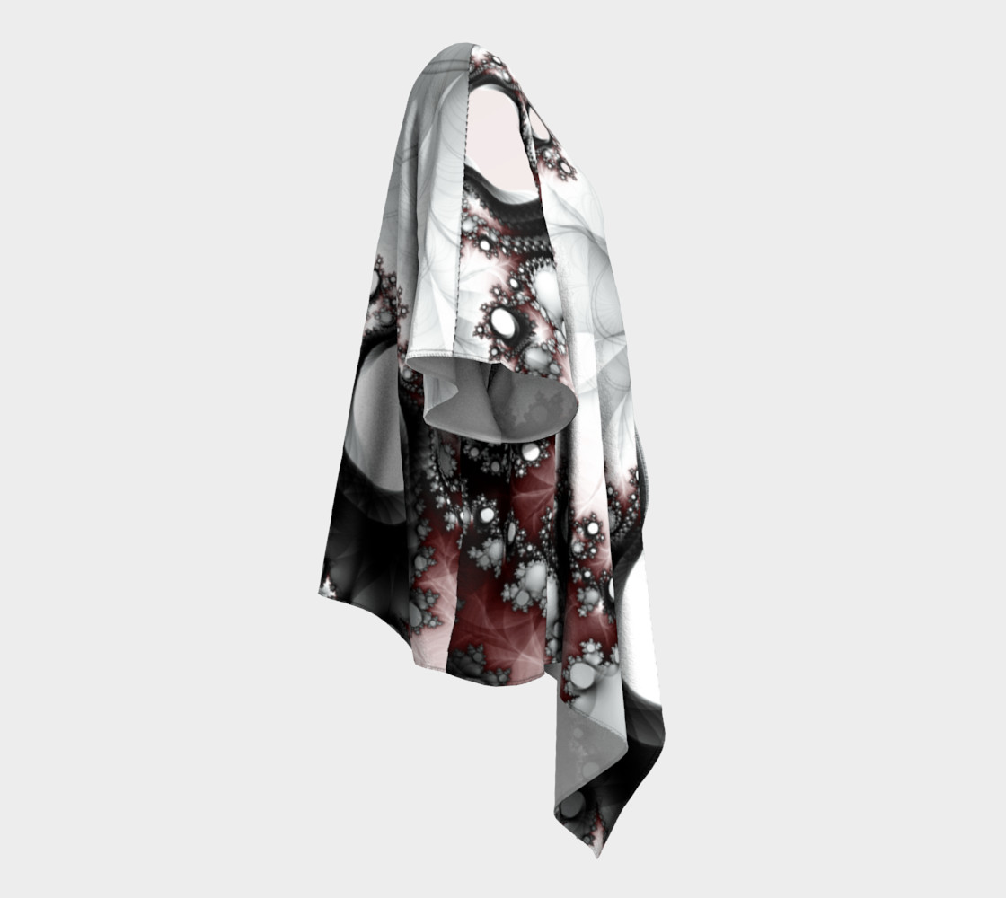 String of Pearls Draped Kimono preview #3