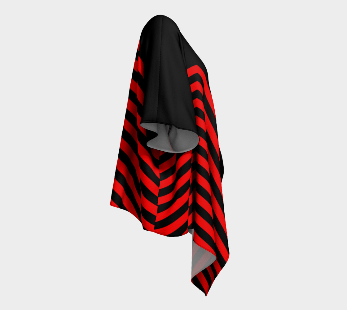 Stripes Collection - Triangle Stripes - Red preview #3