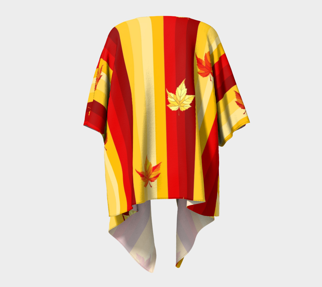 autumn leaves and stripes preview #4