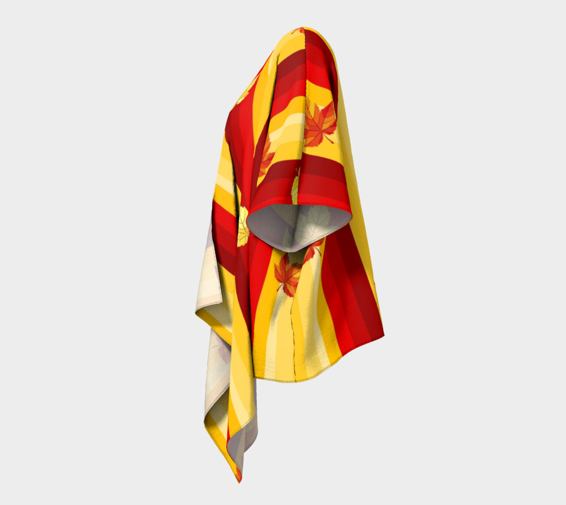 autumn leaves and stripes preview #2