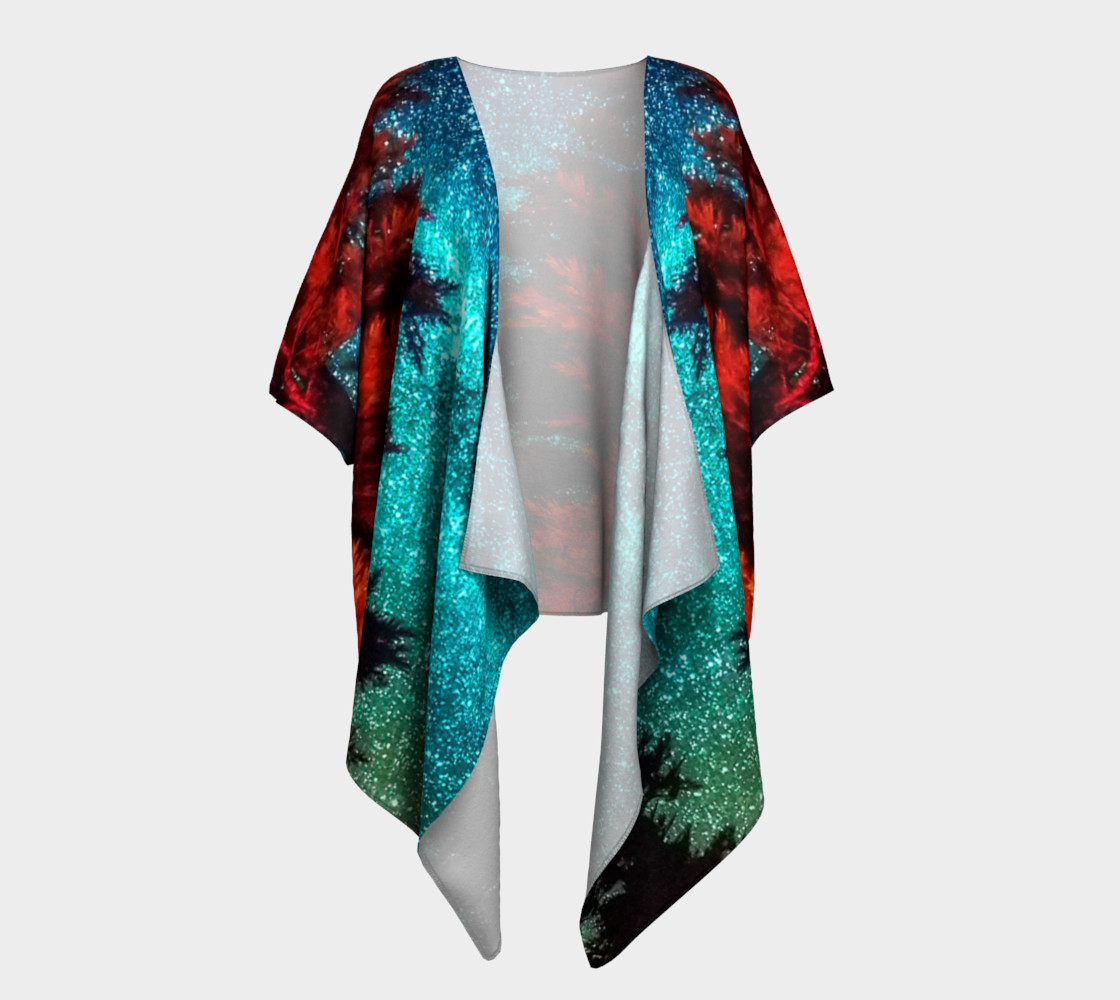 Wildfire Sign - The Search for Everything Draped Kimono preview #1