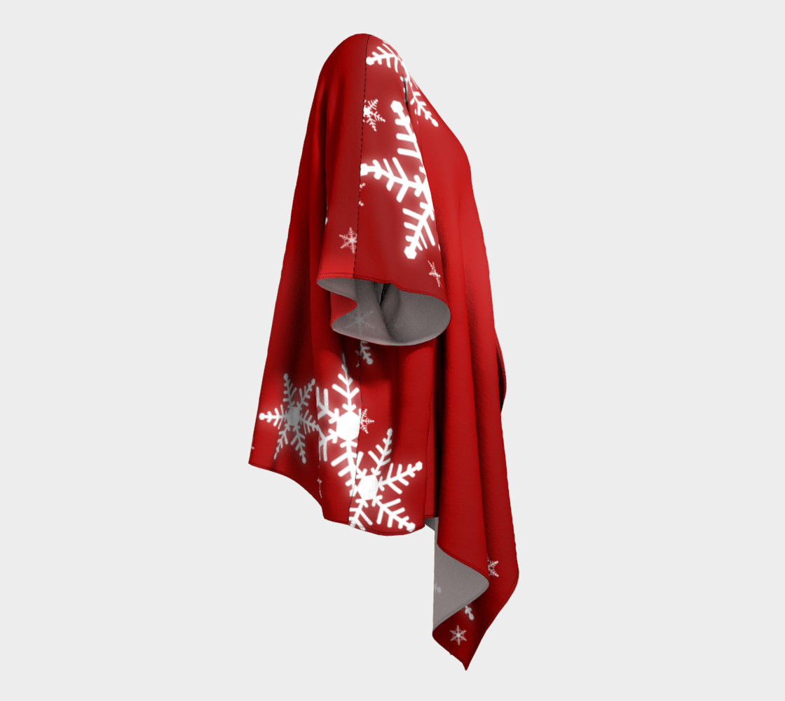 White Snowflakes Red Christmas preview #3