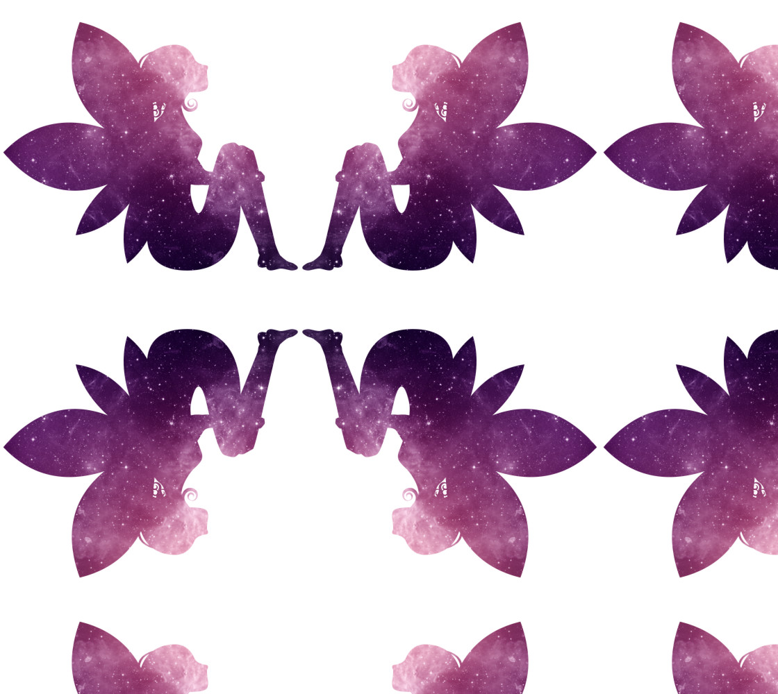 Purple Fairy Quad Flip Fabric thumbnail #1