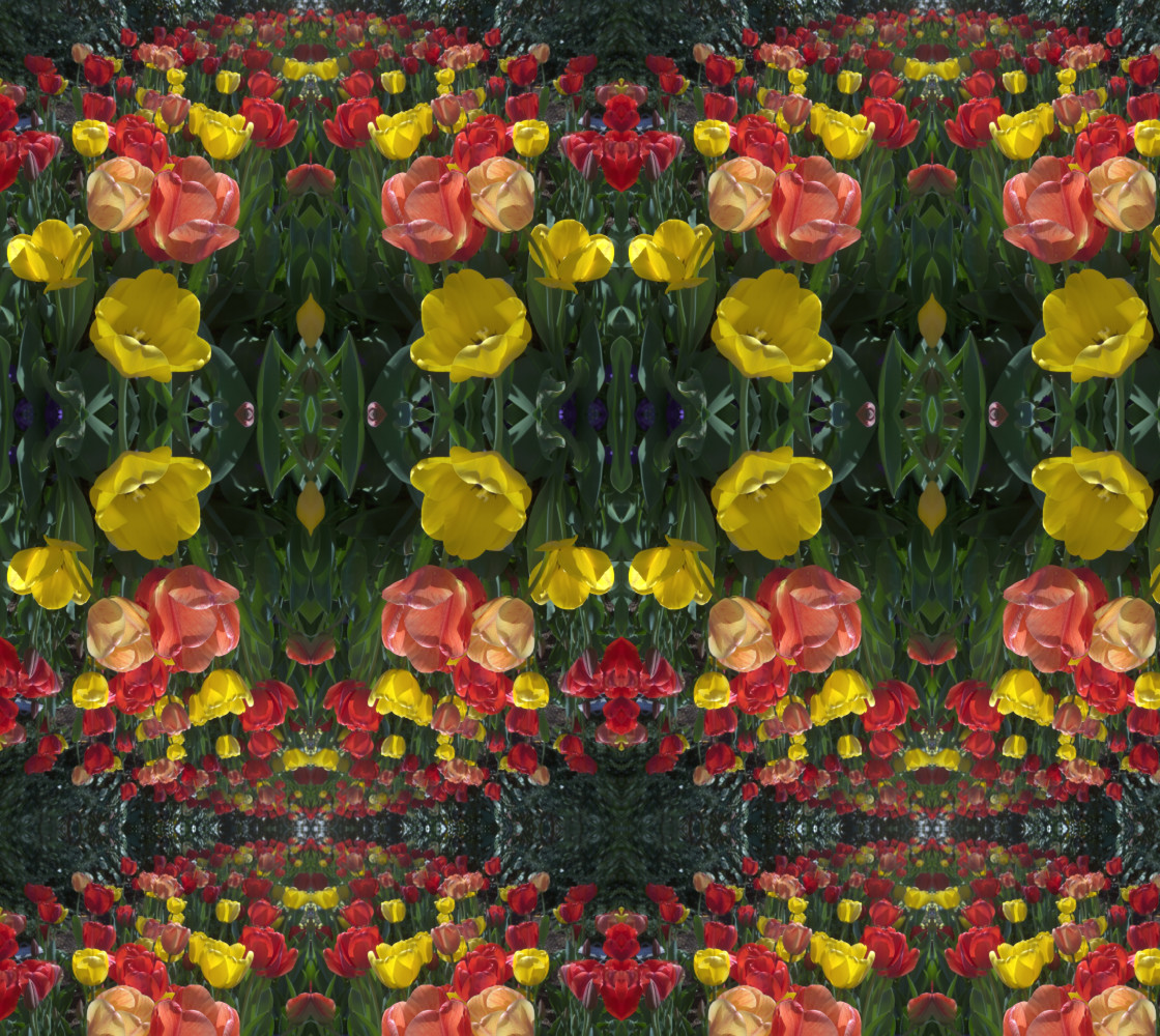 Tulip Festival Medium Muted Color 0504 basic mirror 10 x 13.32 thumbnail #1