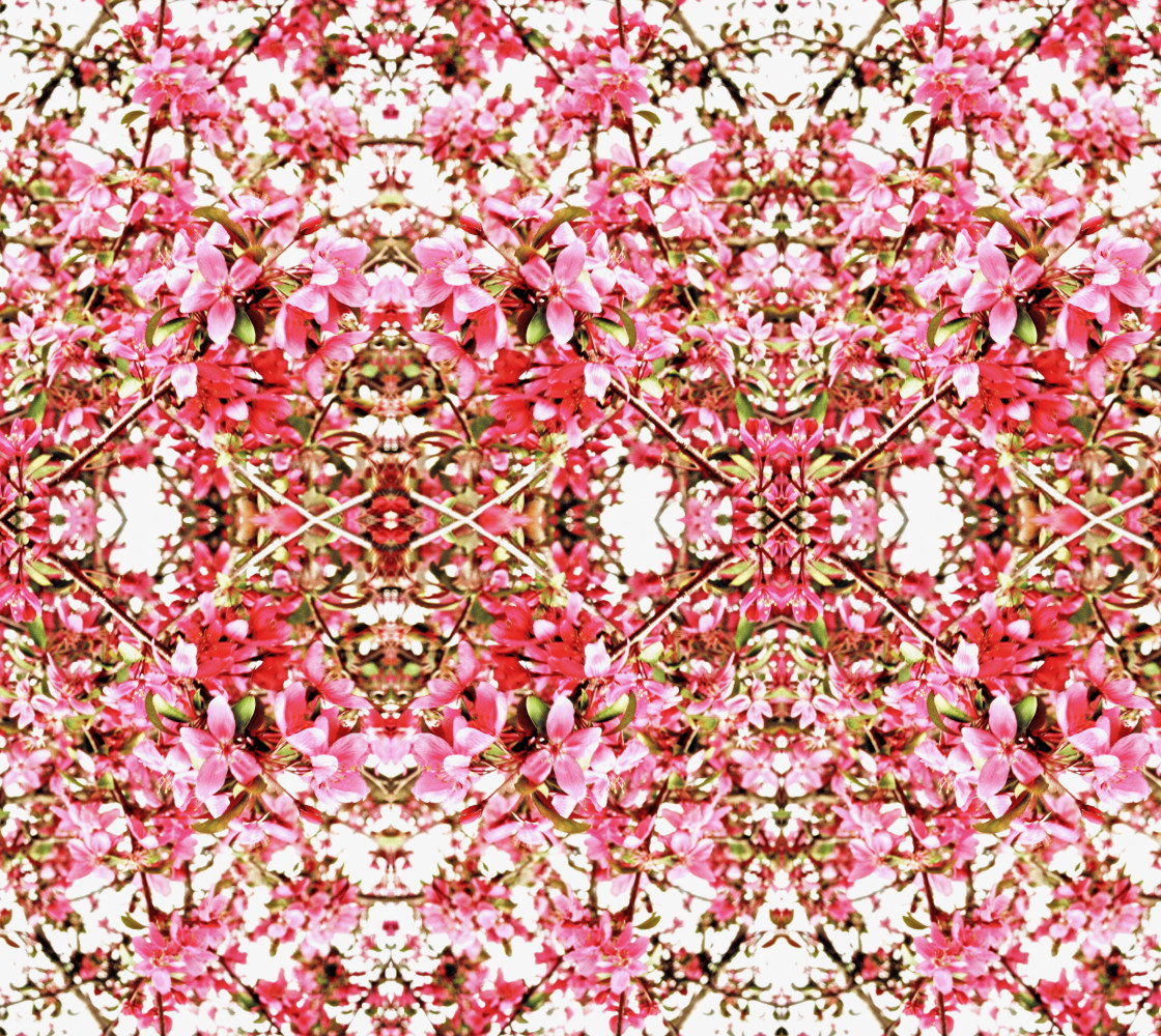 Apple Blossom Fugue in Pink Major Large  0182 Bas Mir 12. 55 x 16.73 thumbnail #1