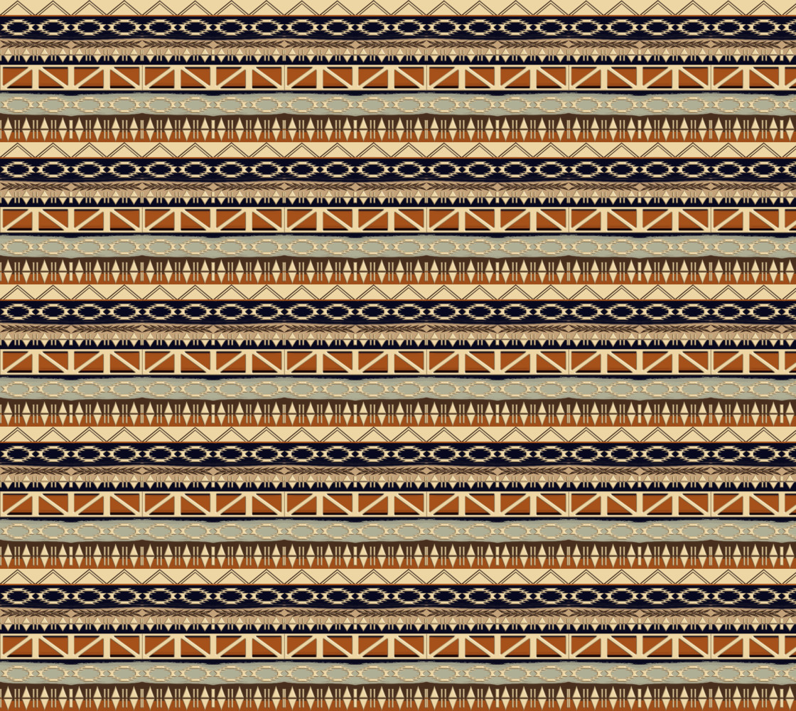 Ethnic african seamless pattern thumbnail #1