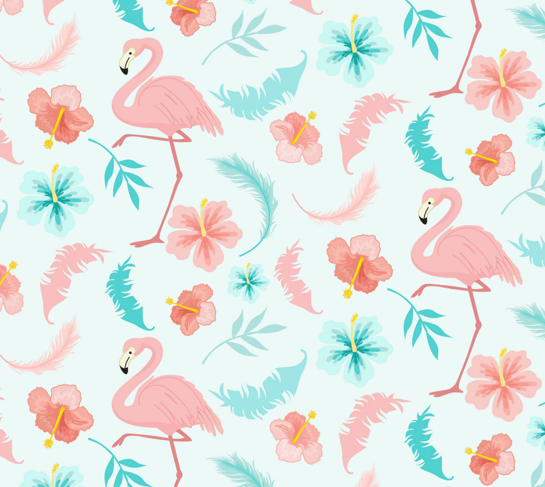 Fancy Flamingos Miniature #1