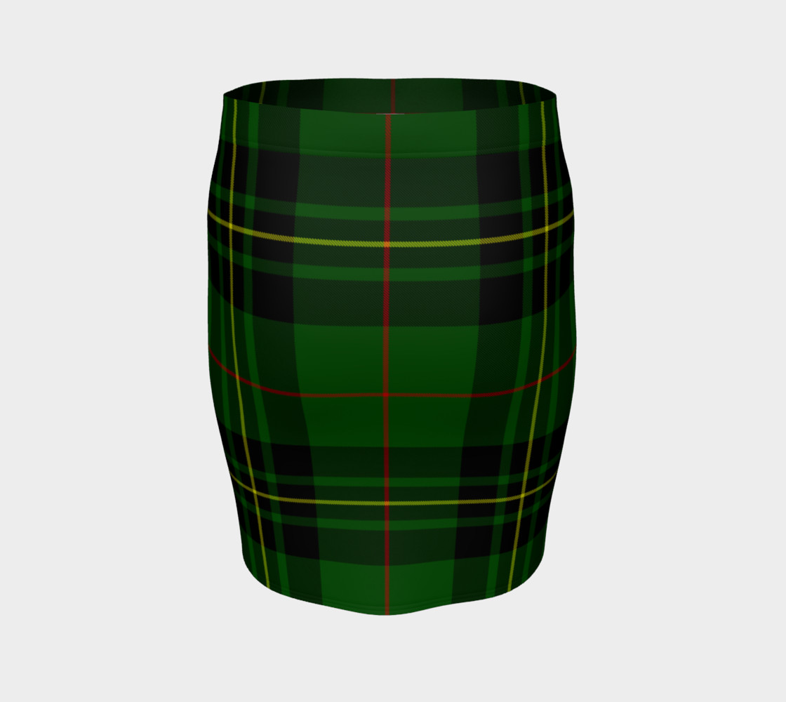 Forbes Tartan Fitted Skirt preview #4