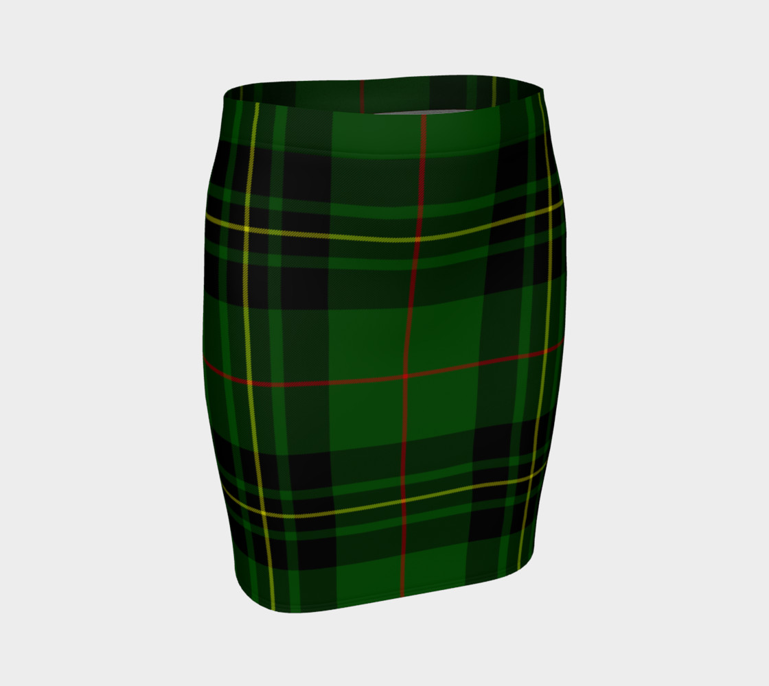 Forbes Tartan Fitted Skirt preview #1