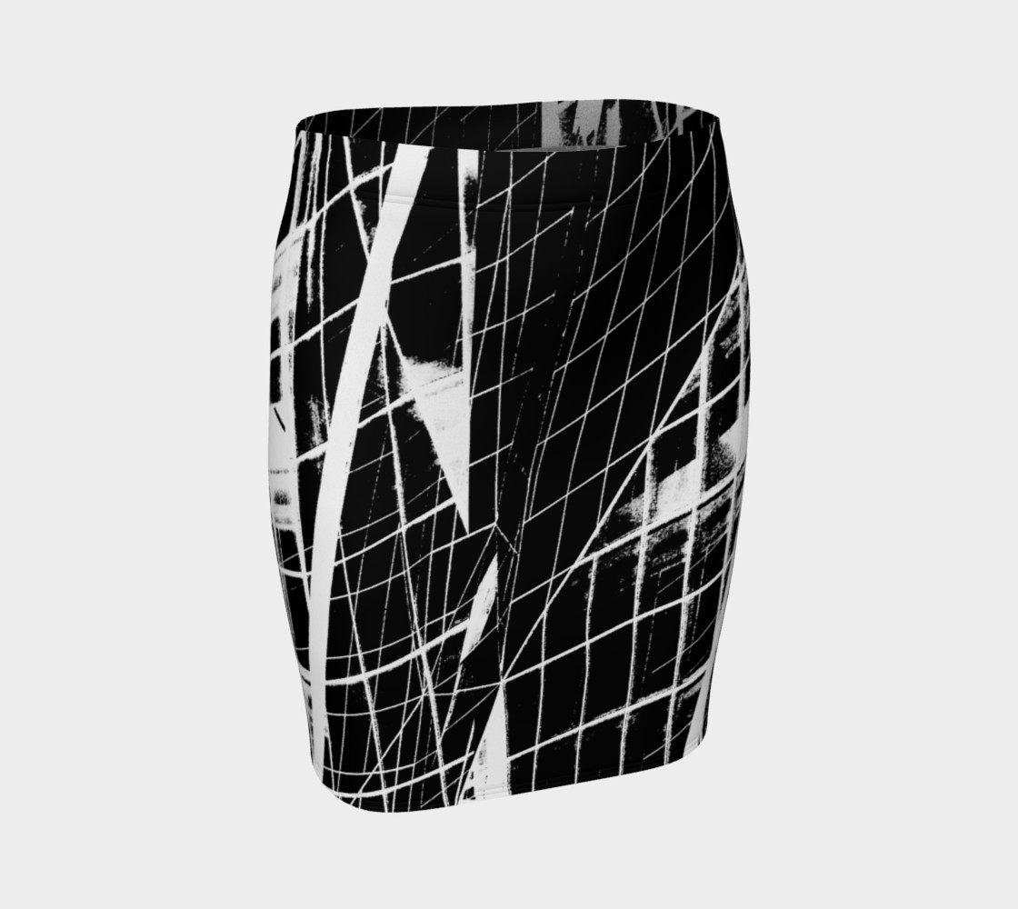 B&W Architecture Slim Skirt 3D preview