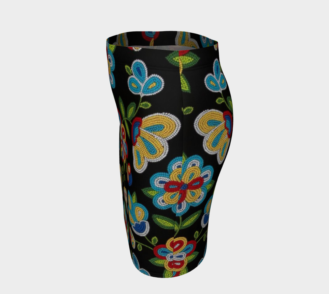 Aperçu de Floral Black Skirt #2