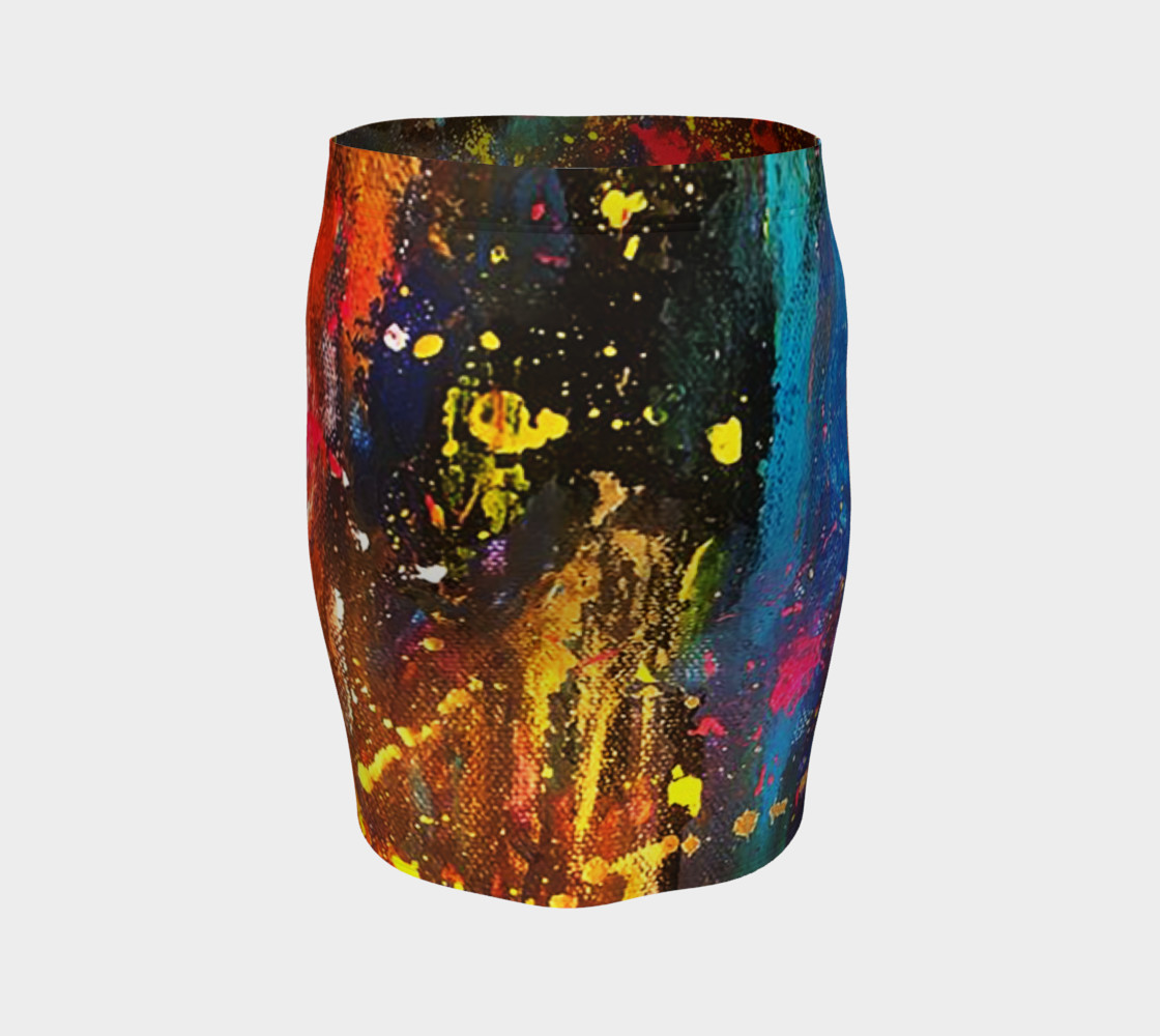 Chuck Redick Wonder Women Fitted Skirt preview #4