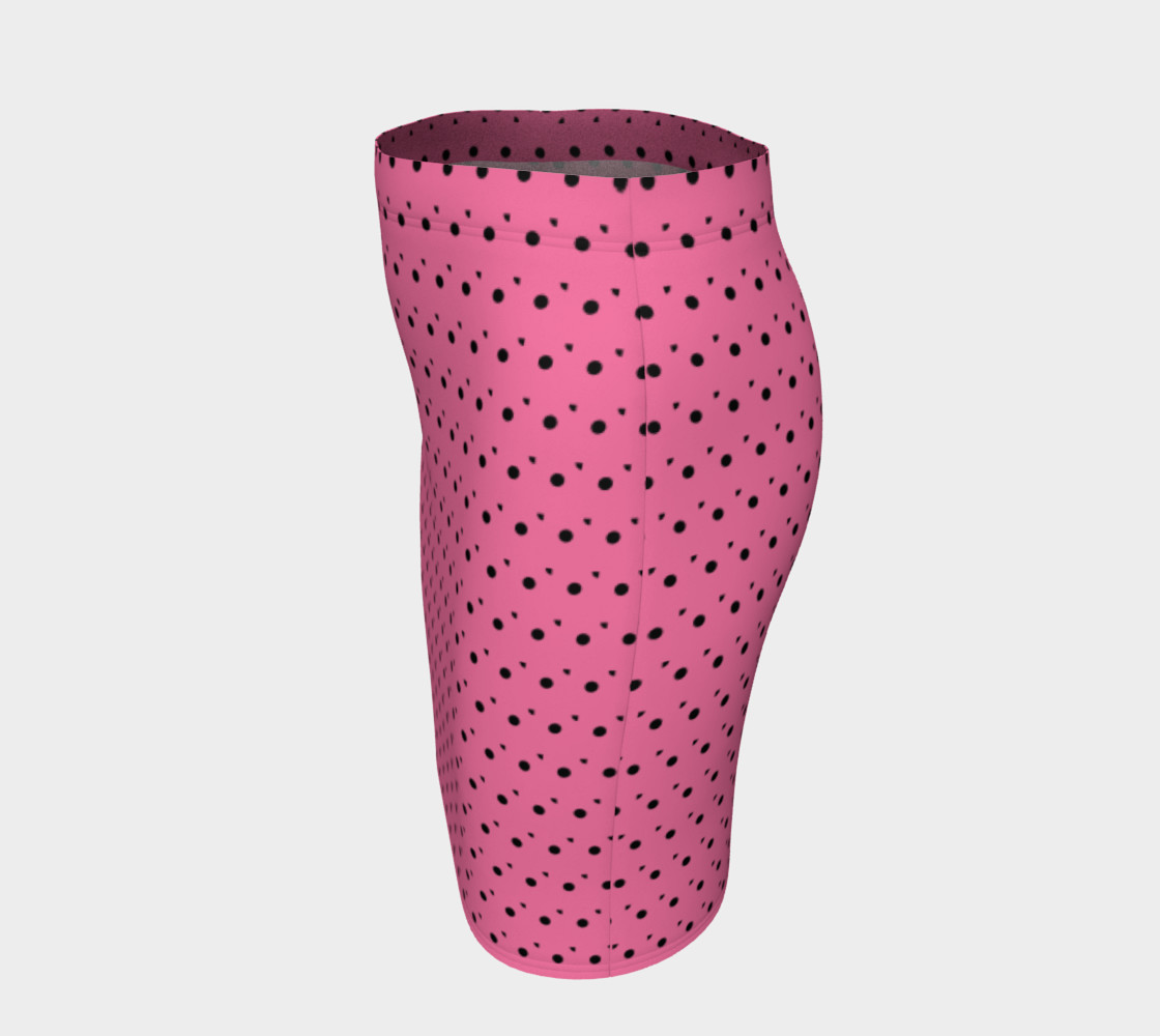 Tracks Bubble Gum Fitted Skirt preview #2