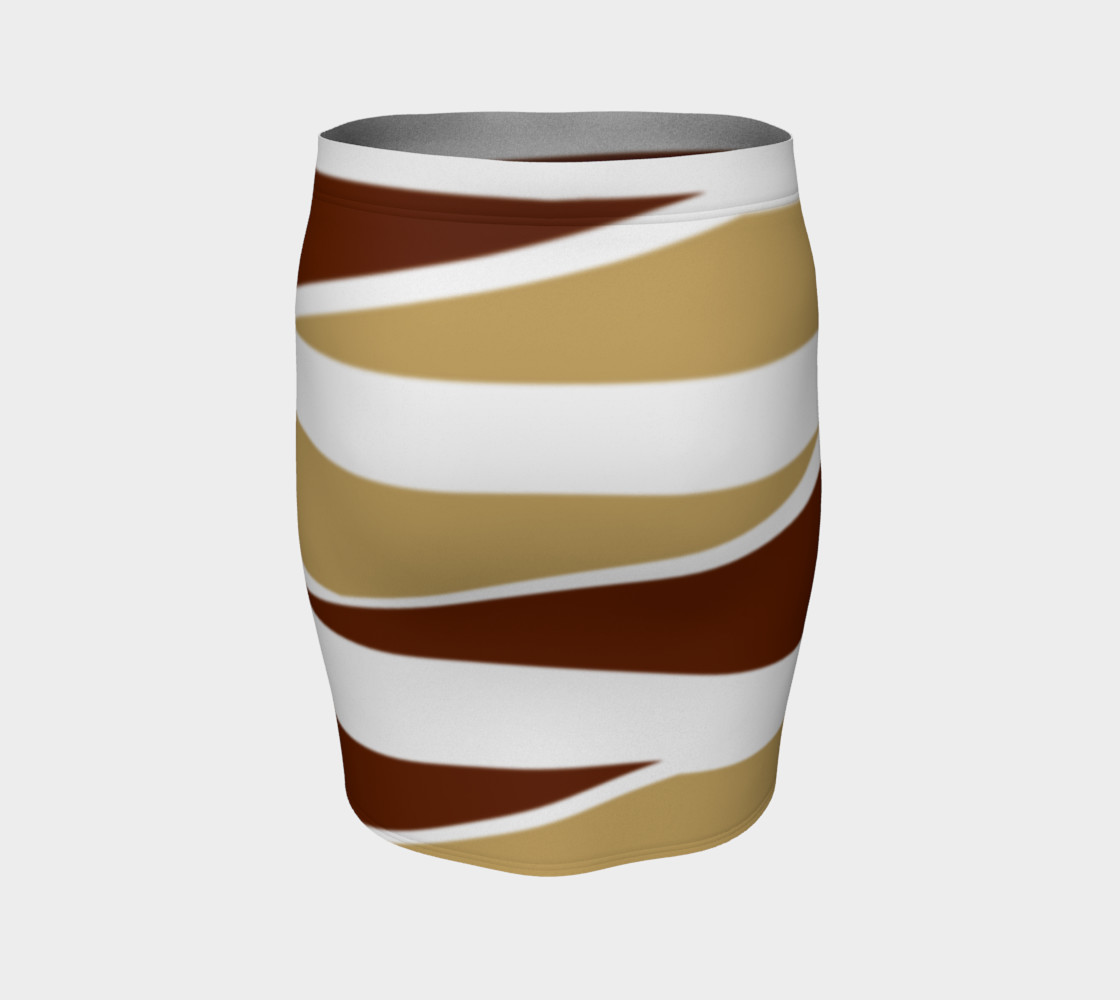 Faux Animal Print Stripes preview #4