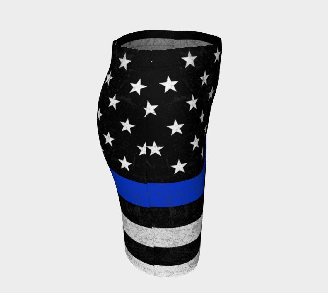Those In Blue Fitted Skirt preview #3