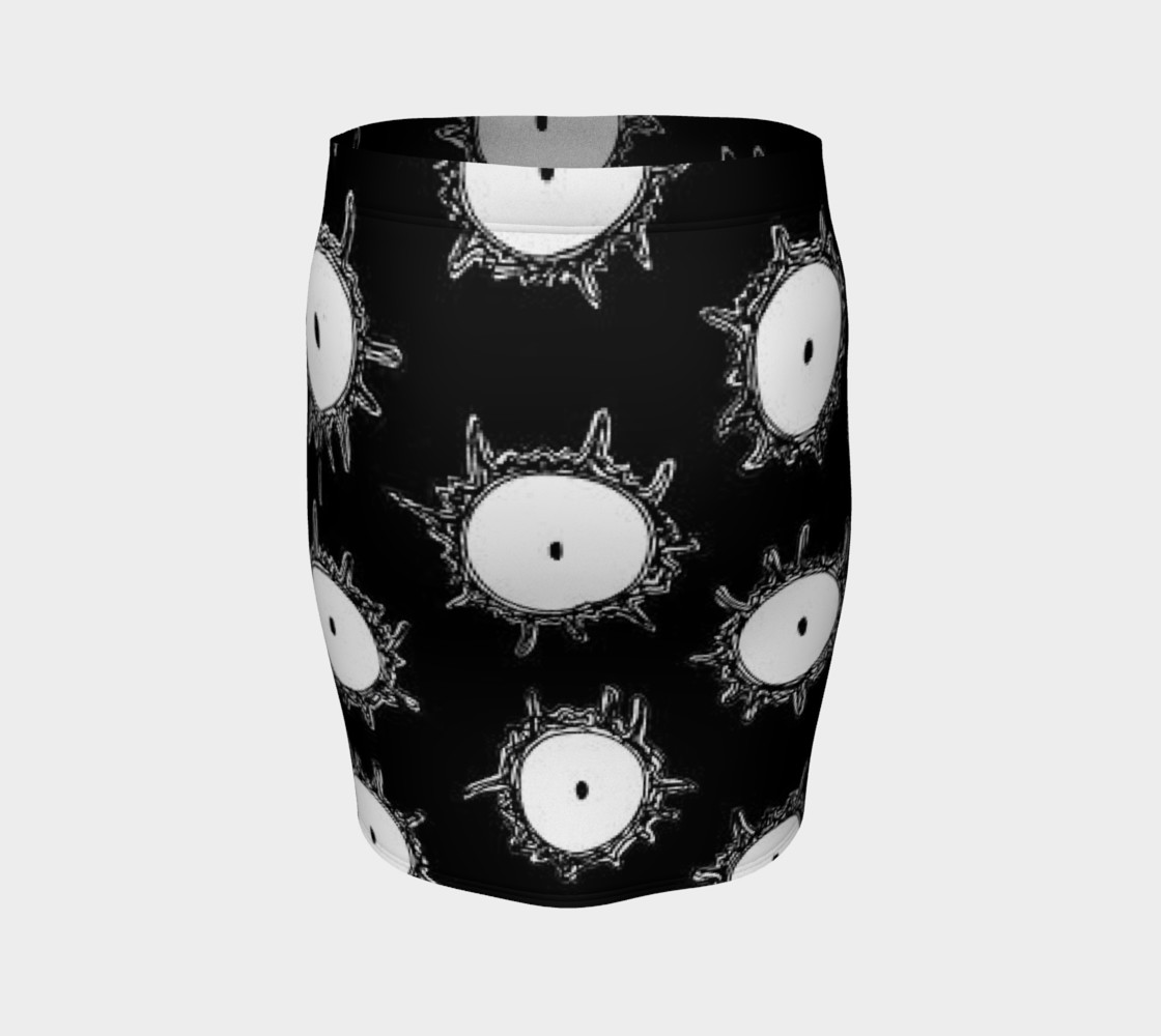 Monster-Eyed Skirt (Fitted) preview #4