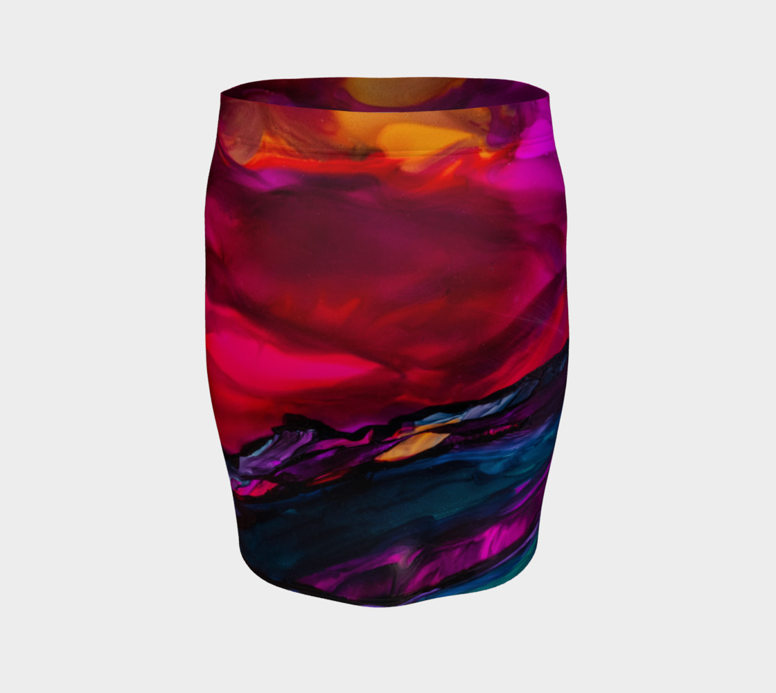 In the Shadows Alcohol Ink preview #4