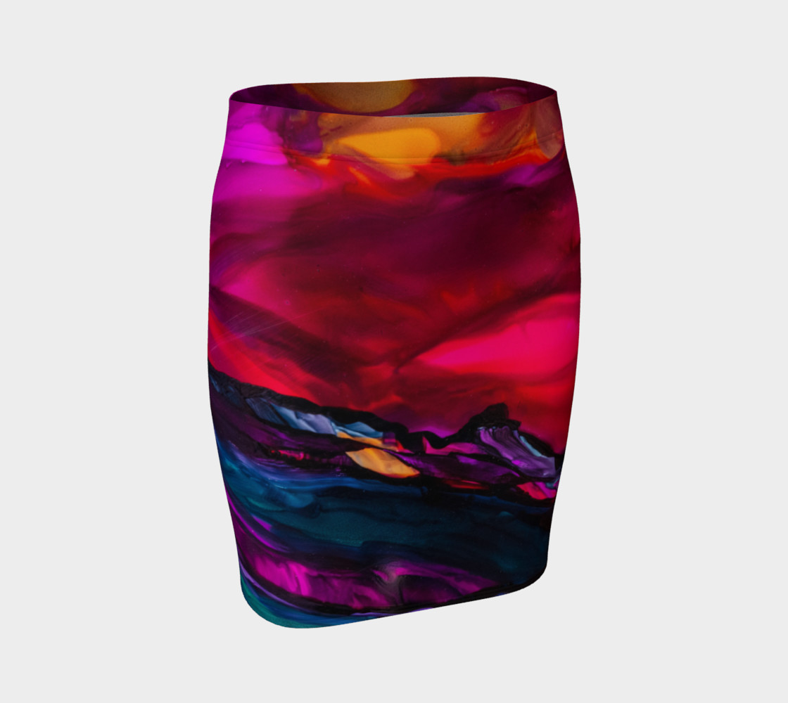 In the Shadows Alcohol Ink preview #1