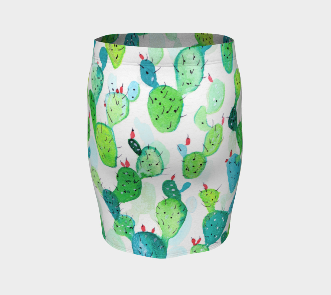Watercolour Cactus Print preview #4