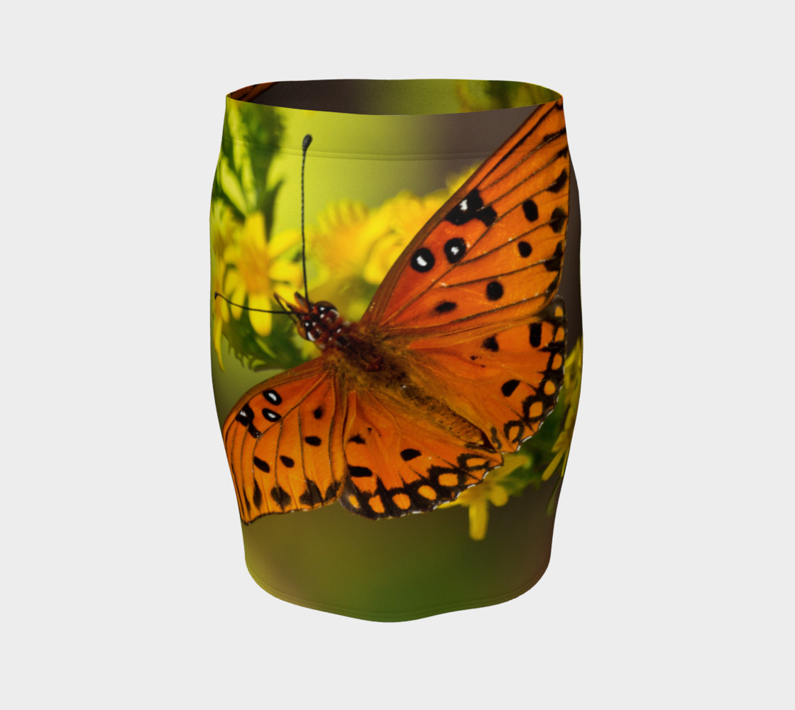 Passion Butterfly Fitted Skirt preview #4