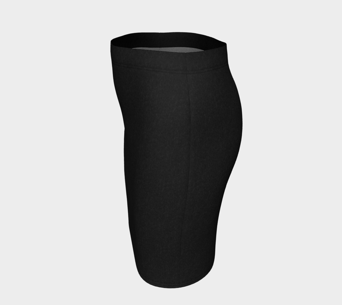 Charcoal | Fitted Skirt preview #2