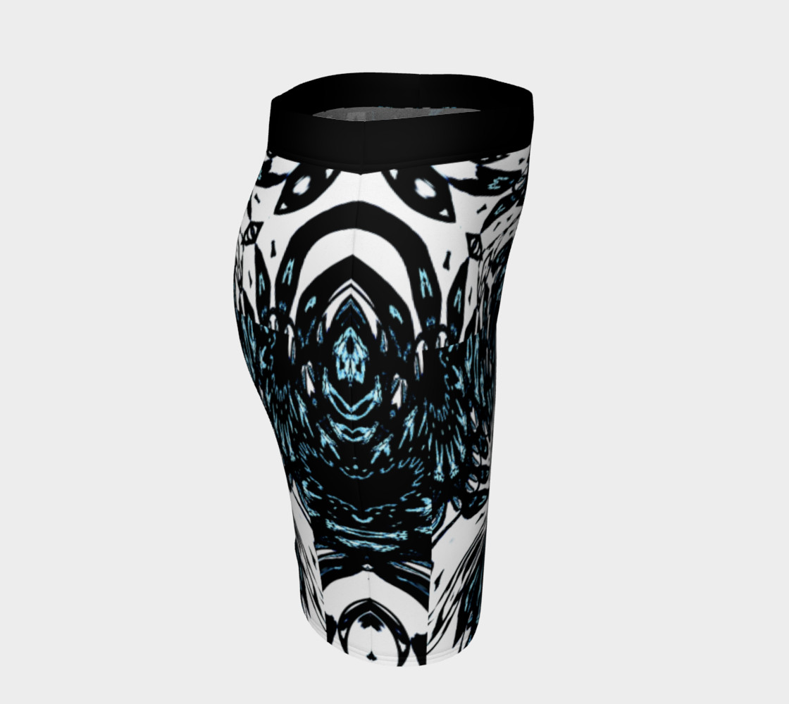 Chamber Jazz Rose Fitted Skirt preview #3