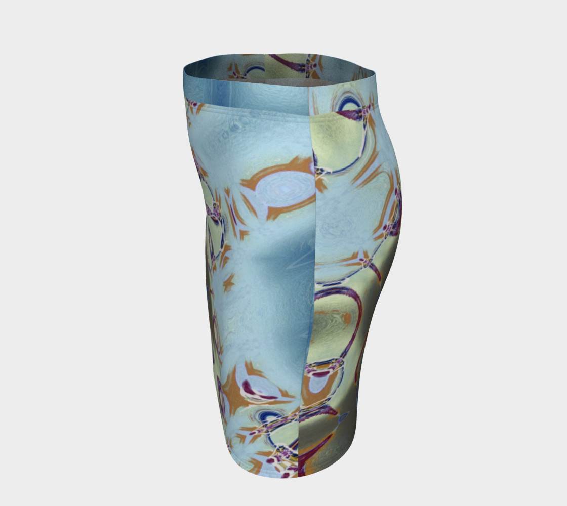 Aperçu de Glitter Queen Damsel in Distress Fitted Skirt #2