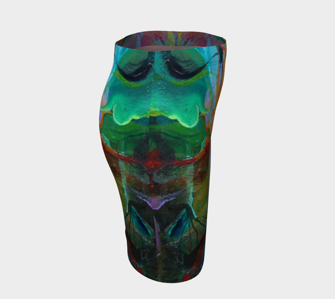 "Fire" Fitted Skirt preview #3