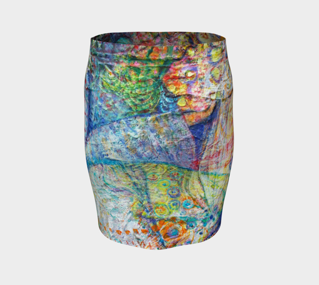 "Intuition" fitted skirt preview #4