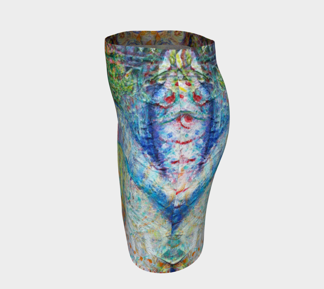 "Intuition" fitted skirt preview #2