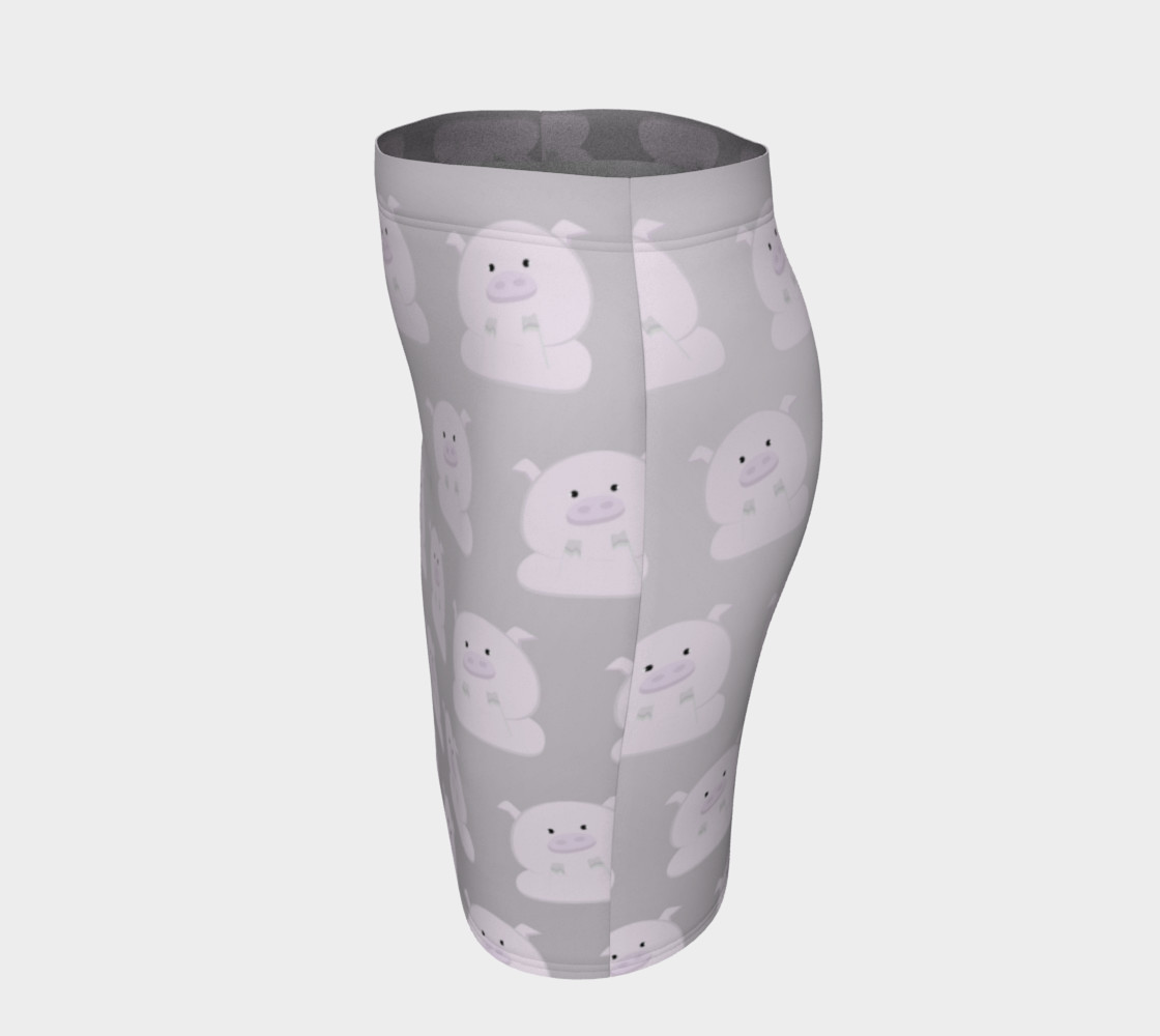Pink Piggies on Grey preview #2