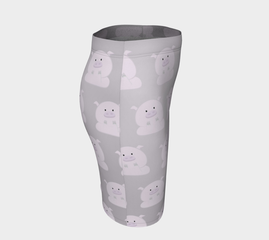 Pink Piggies on Grey preview #3