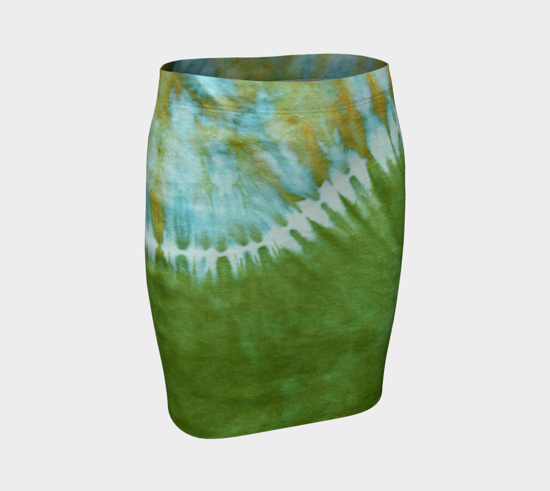 Wasabi Fitted Skirt preview #1