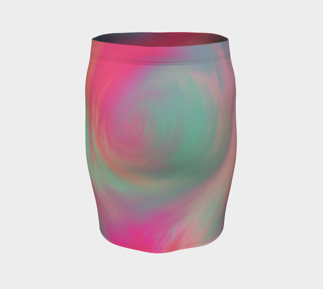 Pastel Perfect Fitted Skirt preview #4