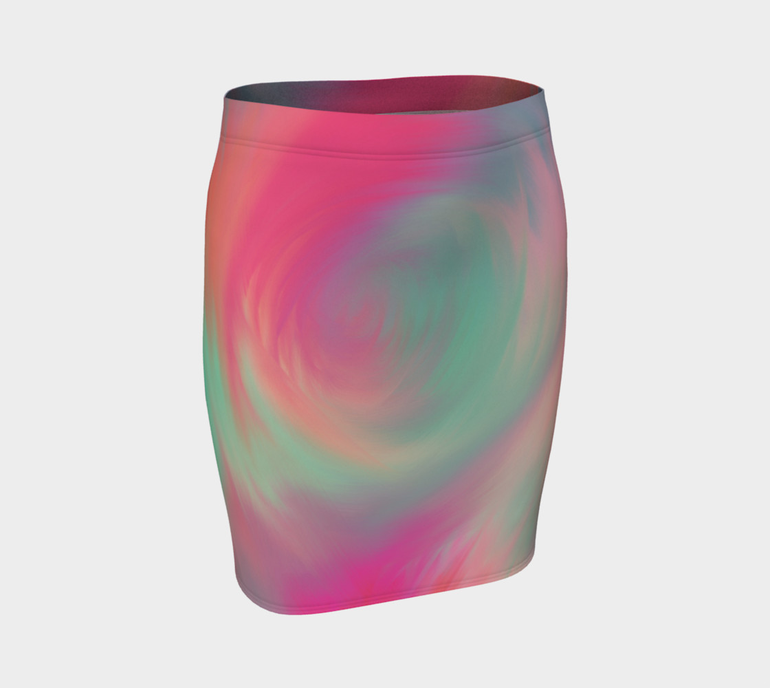 Pastel Perfect Fitted Skirt preview #1