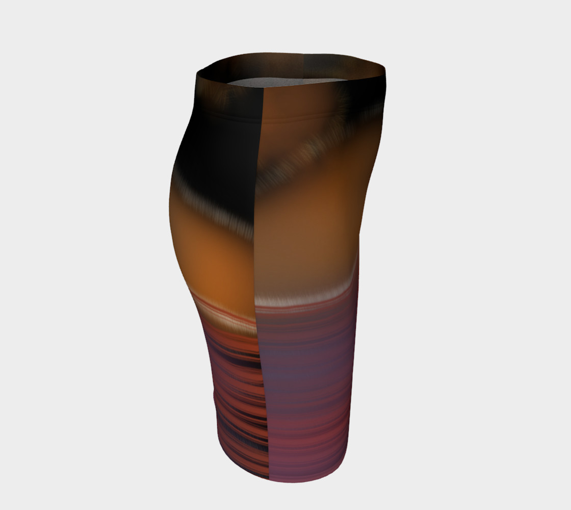 sunset pencil skirt preview #3