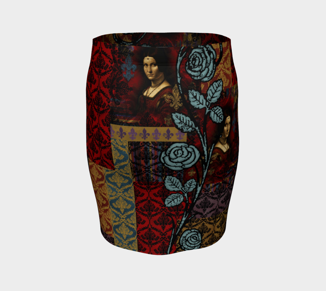 Roughly Royal da Vinci - Fitted Skirt preview #4