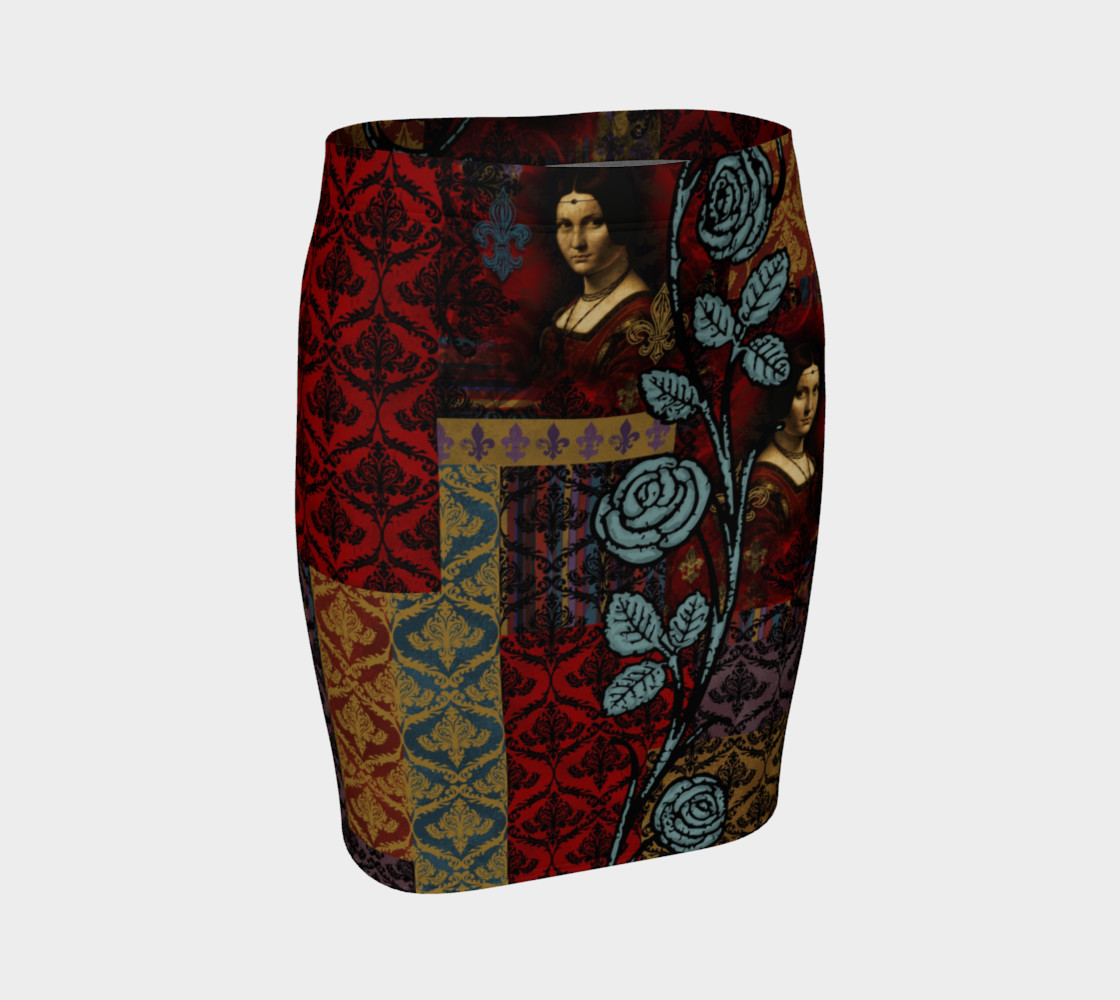 Roughly Royal da Vinci - Fitted Skirt preview #1