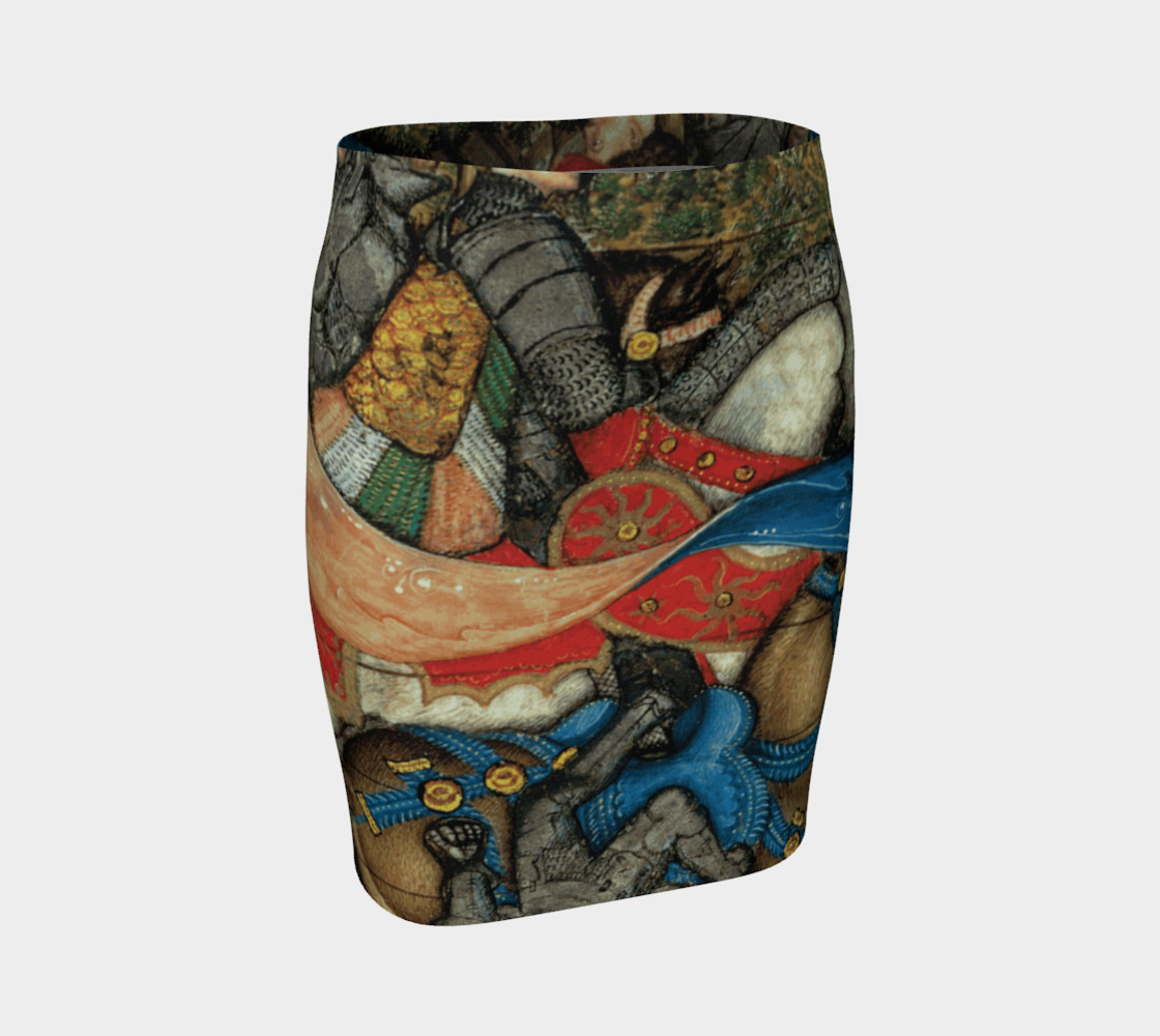 Medieval Knights - Fitted Skirt preview #1