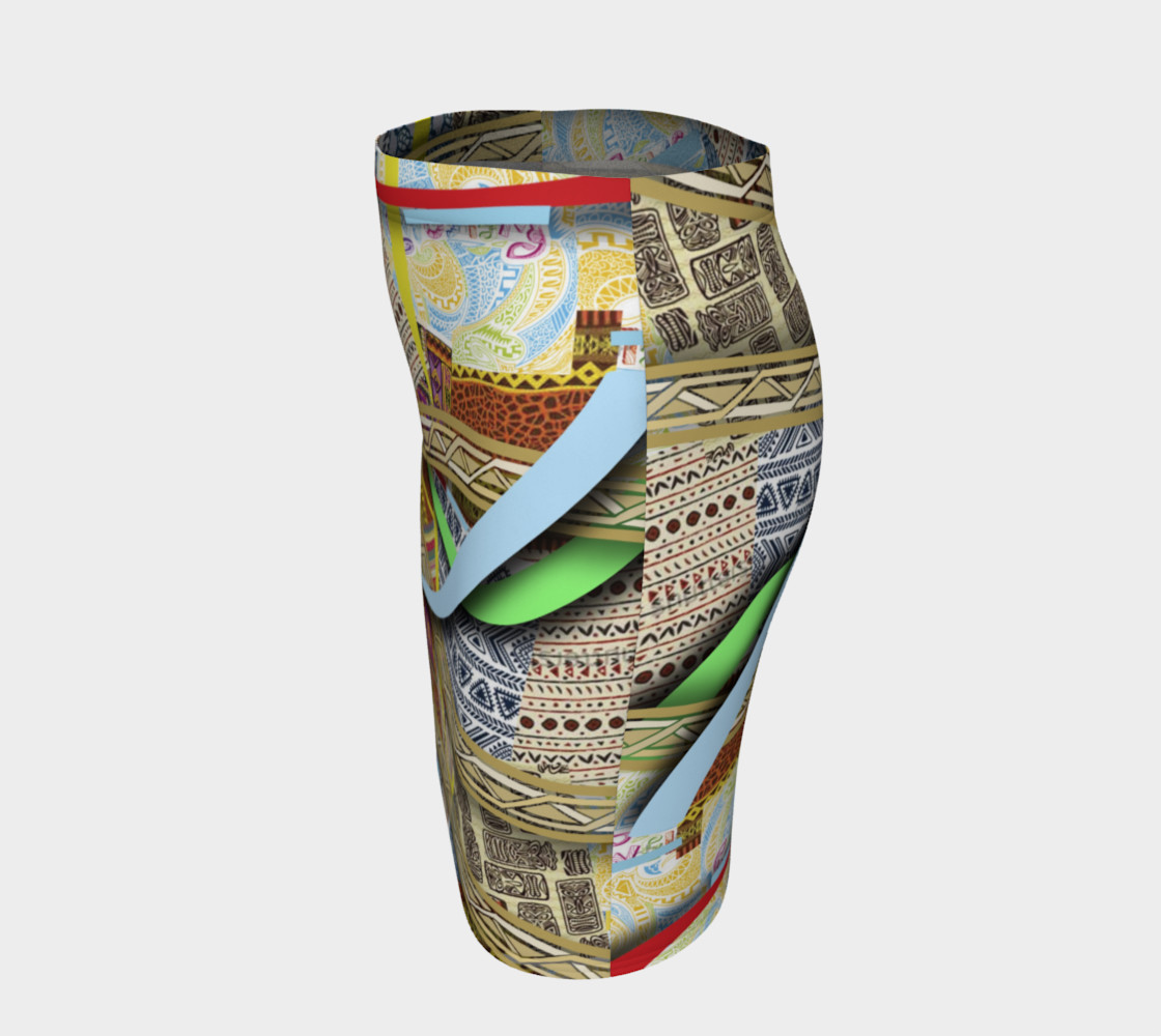 BORDER 3D Fitted Skirt 103-4 preview #2