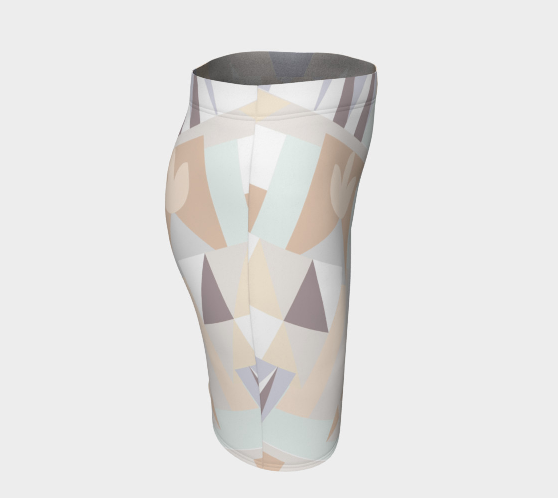 White Crystal Pattern Skirt preview #3