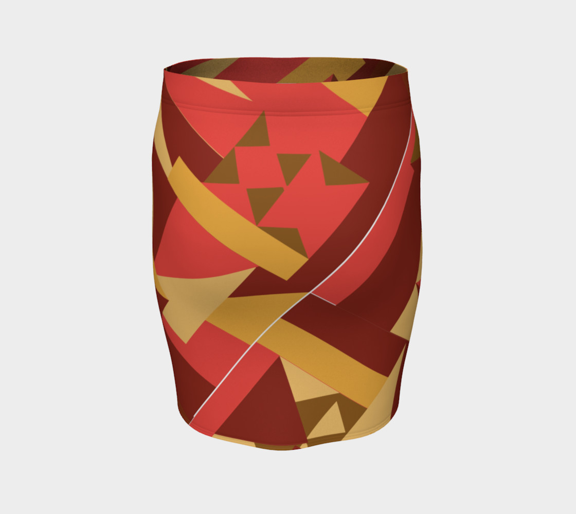 Bold Tribal Inspired Skirt preview #4