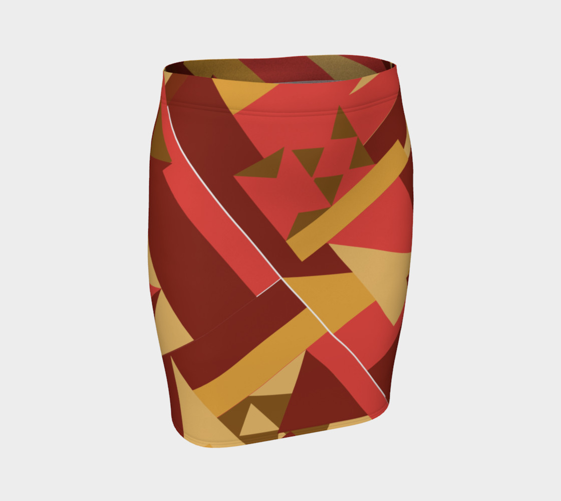 Bold Tribal Inspired Skirt preview #1