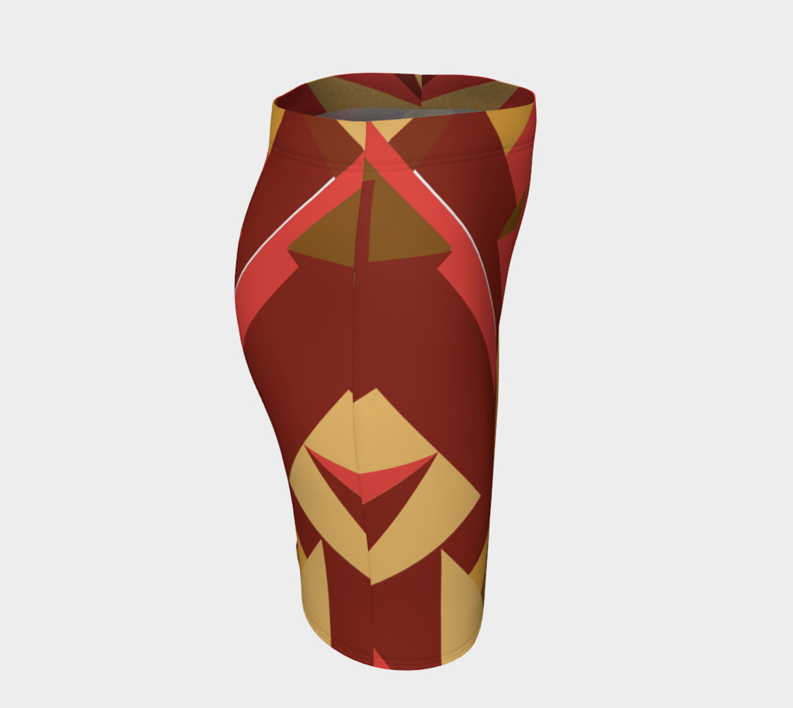 Bold Tribal Inspired Skirt preview #3